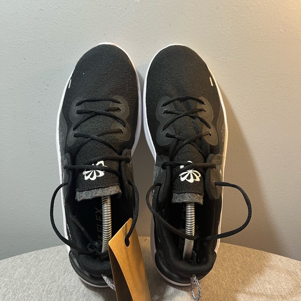 Nike Flex 2021 RN Black White Smoke Grey Mens Running Shoes Size 11.5 CW3408-002 - Picture 7 of 10